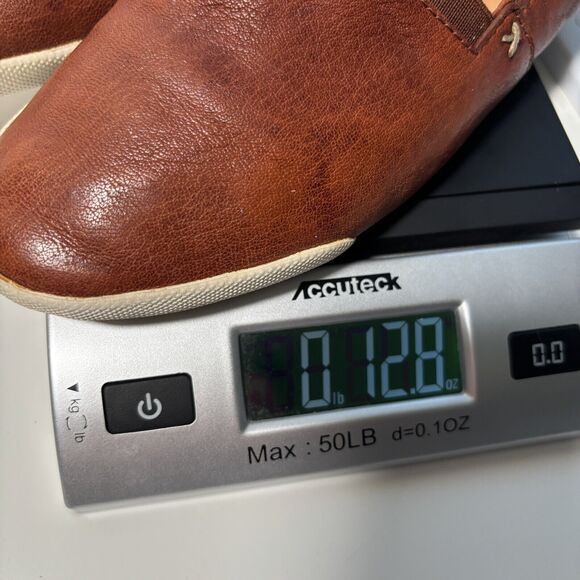 Frye Shoes Womens 8 Melanie Flats Slip On Loafer Brown Leather Casual Comfort - Picture 9 of 9